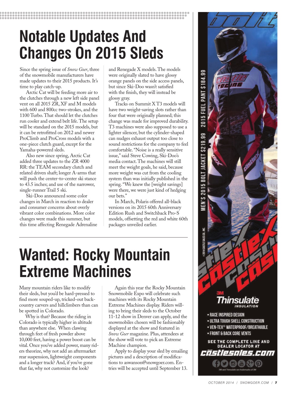 SnowGoer Preview Pages