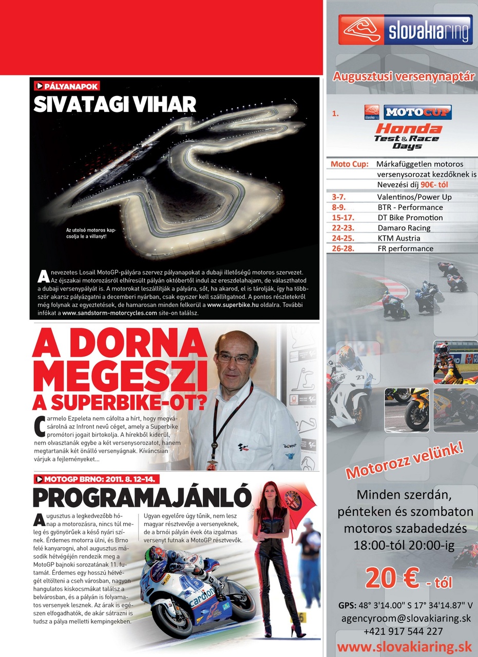 SuperBike Hungary Preview Pages