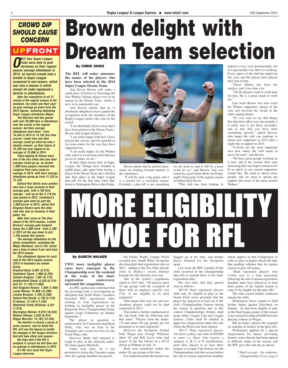 League Express Preview Pages