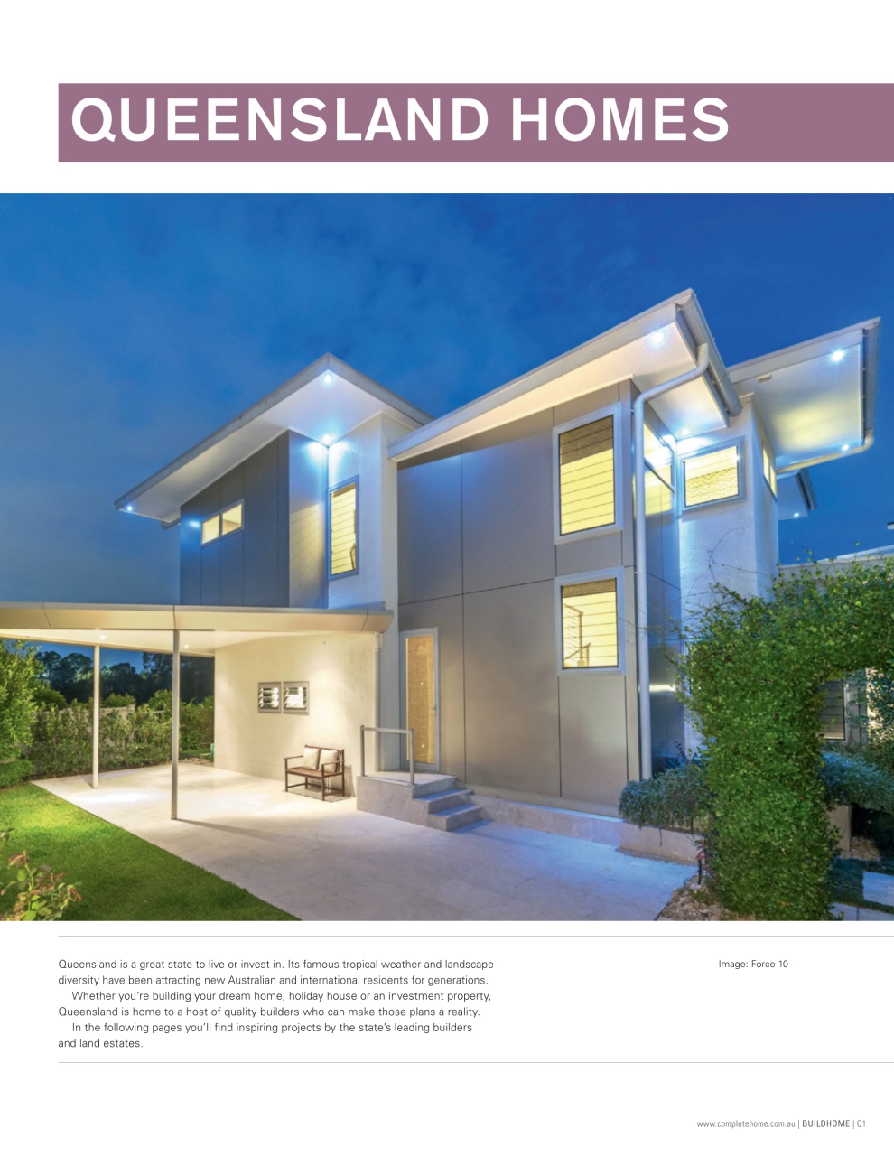 Build Home Preview Pages