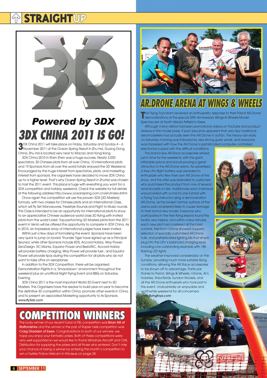 Radio Control Rotor World Preview Pages