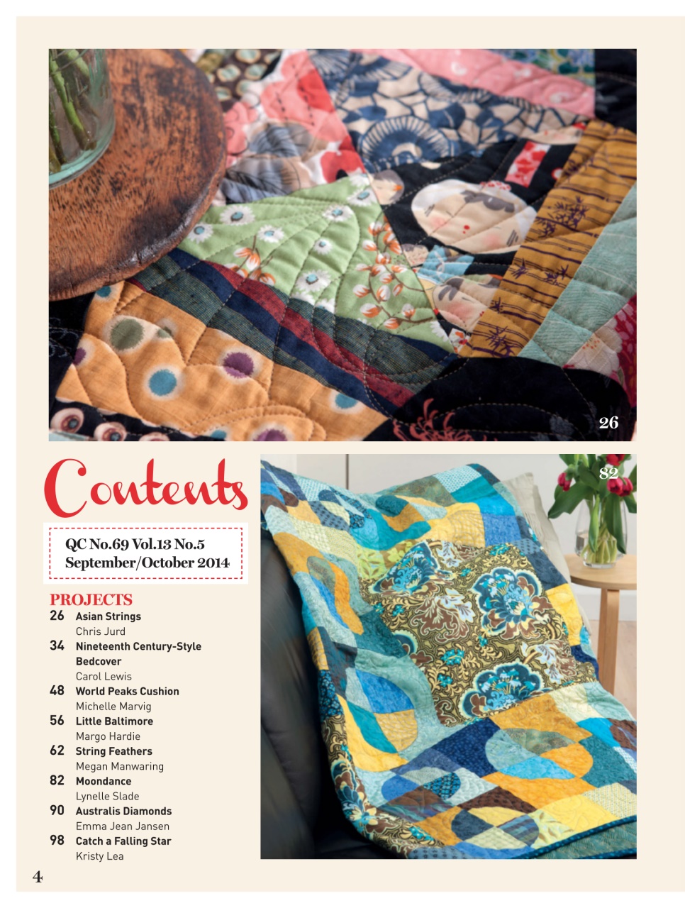 Quilters Companion Preview Pages