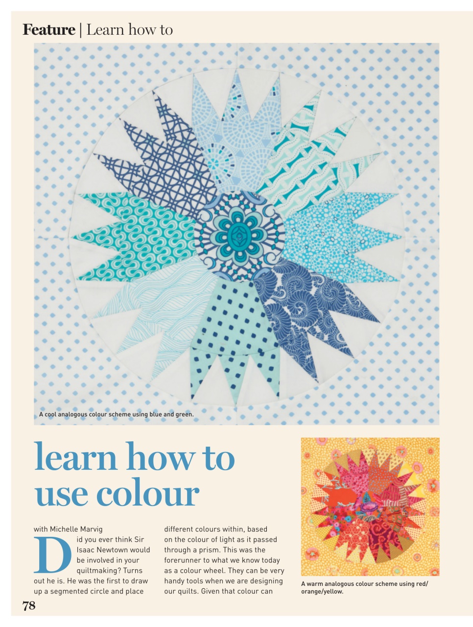 Quilters Companion Preview Pages