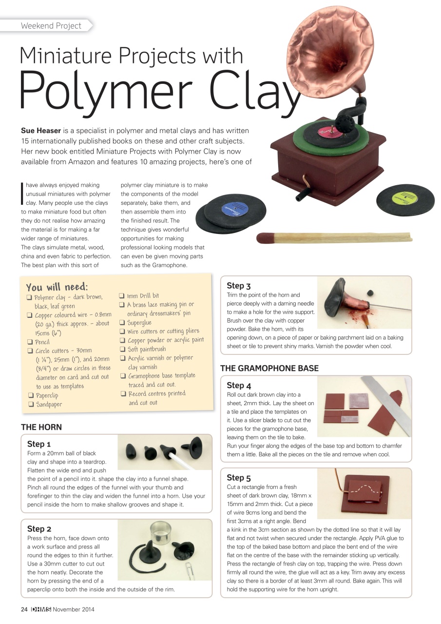 Dolls House and Miniature Scene Preview Pages