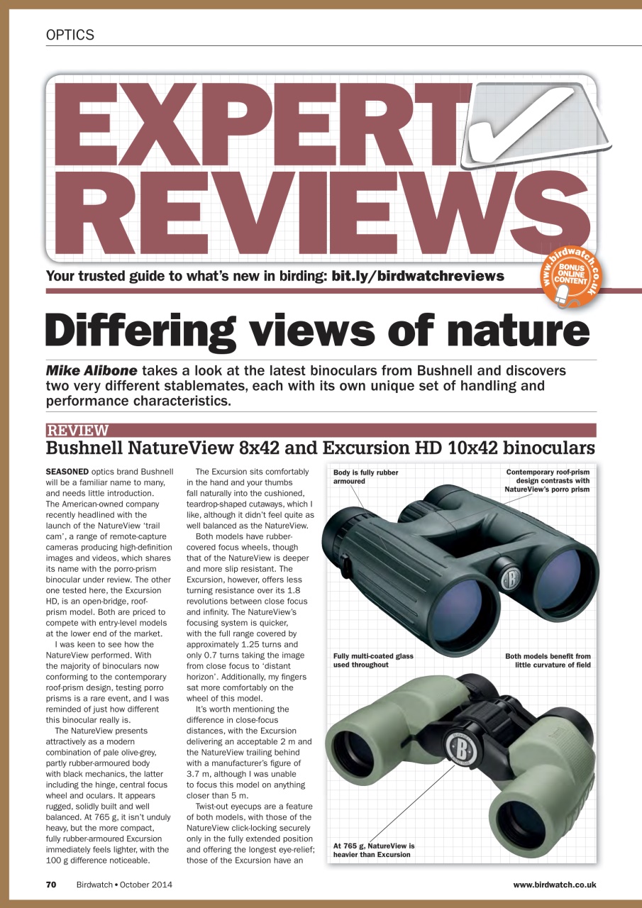 Birdwatch Magazine Preview Pages