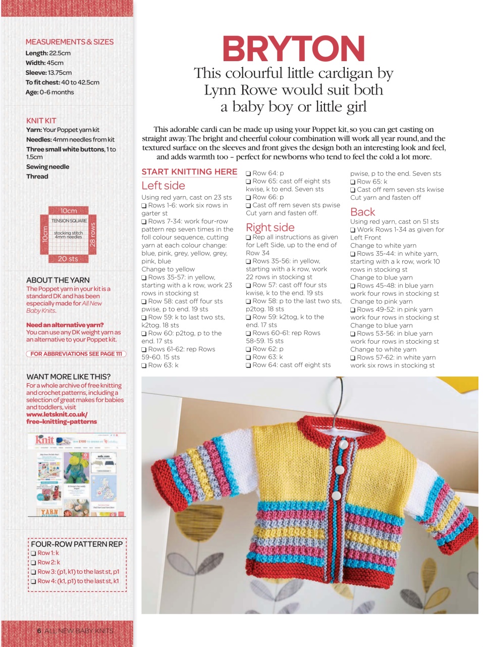 Let's Knit Preview Pages
