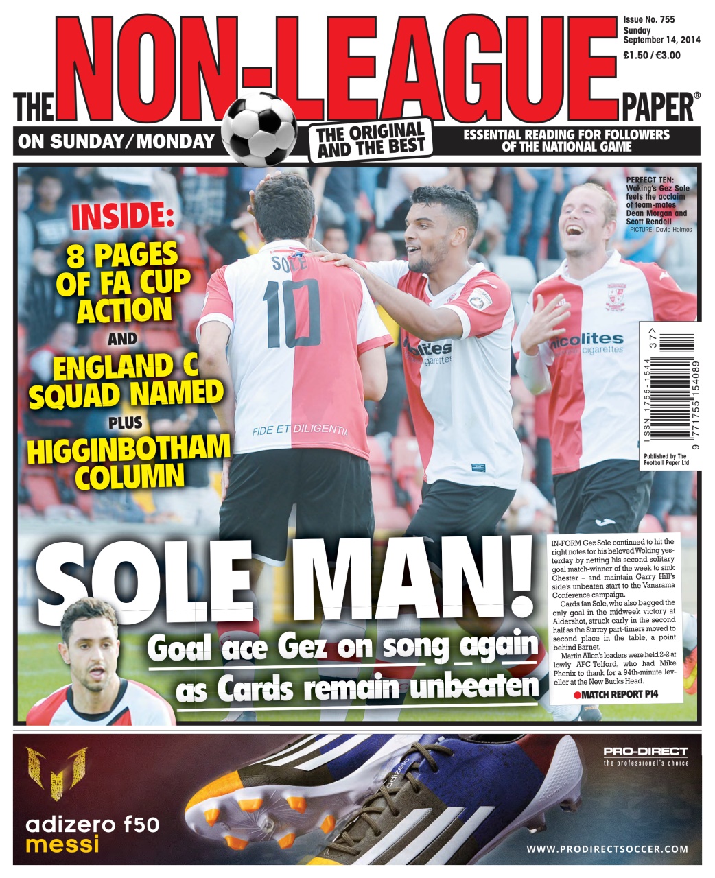 The Non-League Football Paper Preview Pages
