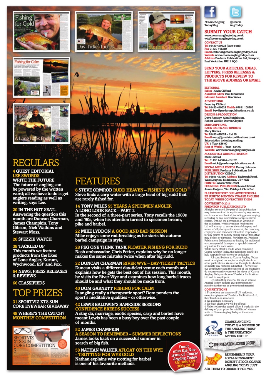 Coarse Angling Today Preview Pages