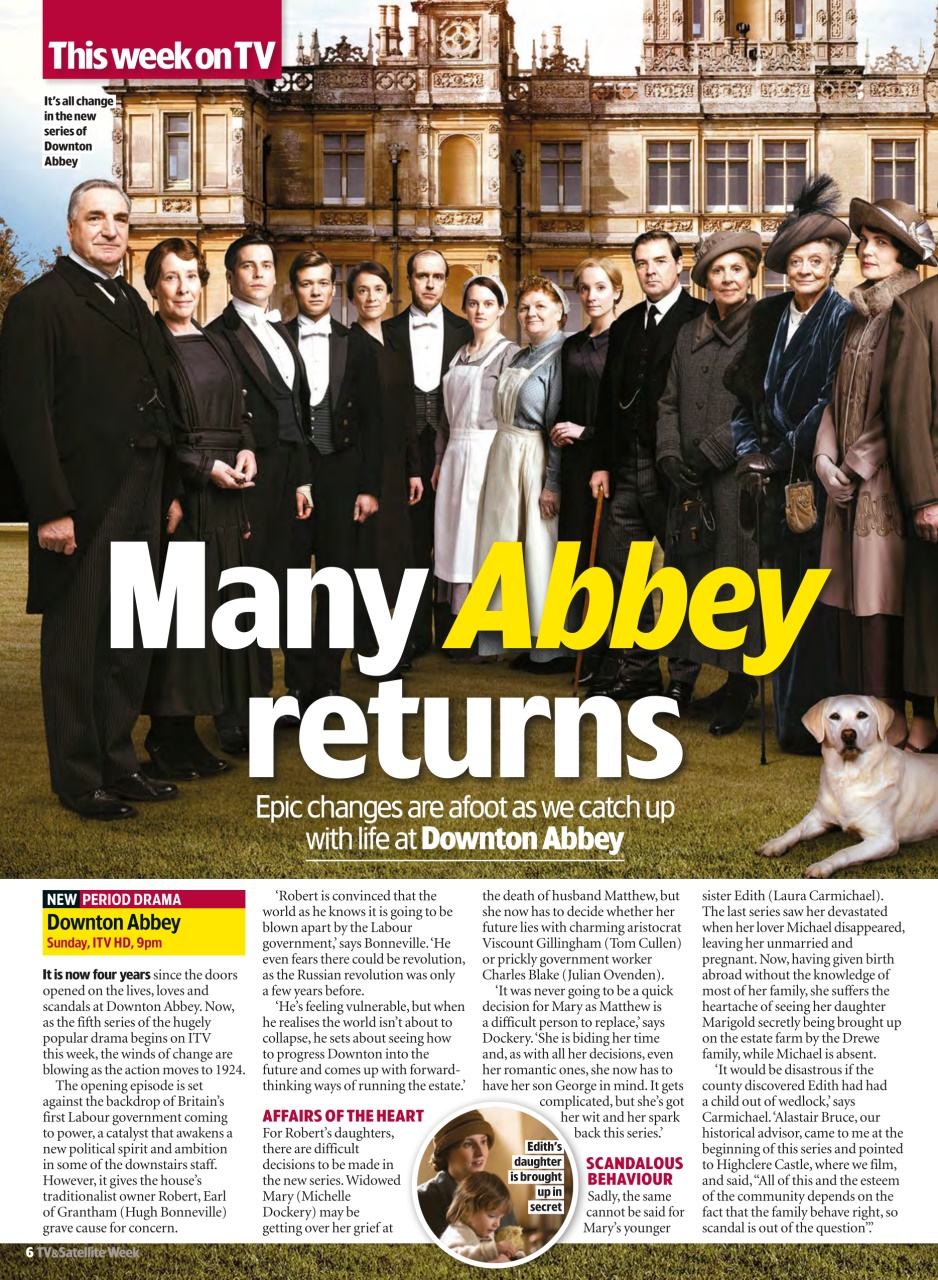 TV & Satellite Week Preview Pages