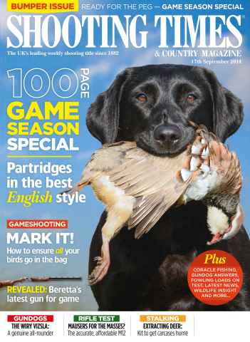 Shooting Times & Country issue 17th September 2014