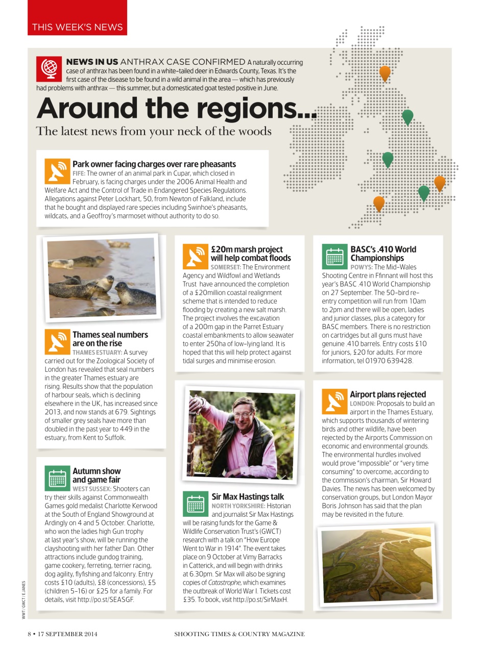 Shooting Times & Country Preview Pages