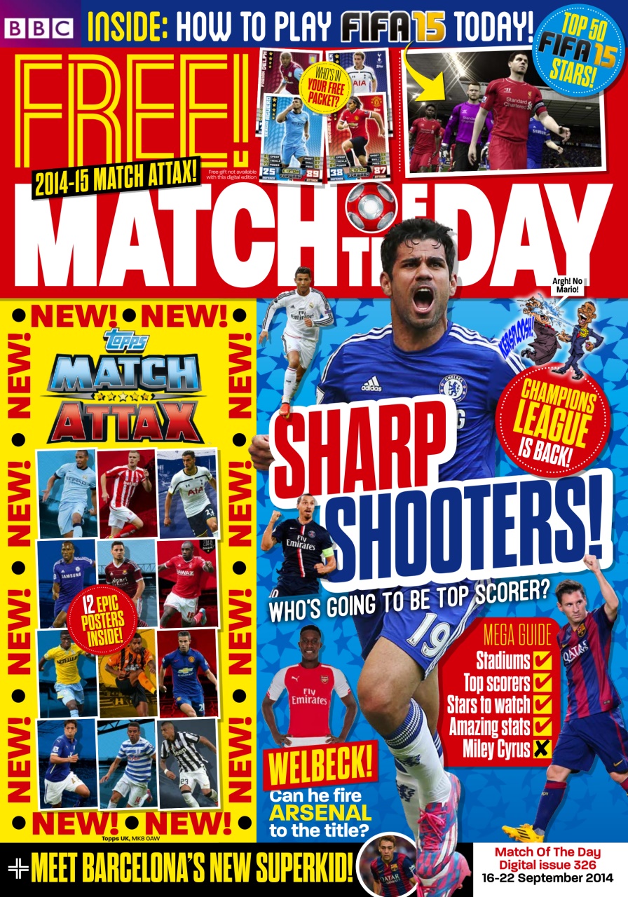 Match of the Day Preview Pages