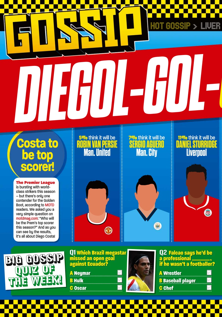 Match of the Day Preview Pages
