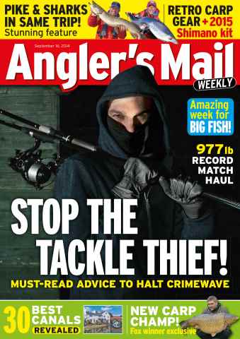 Anglers Mail issue 16th September 2014