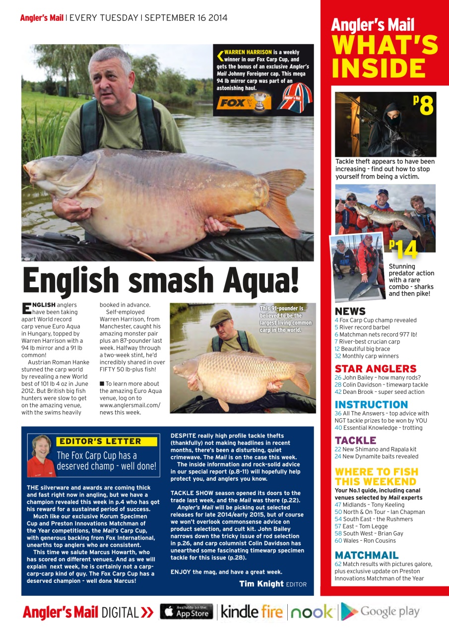 Anglers Mail Preview Pages