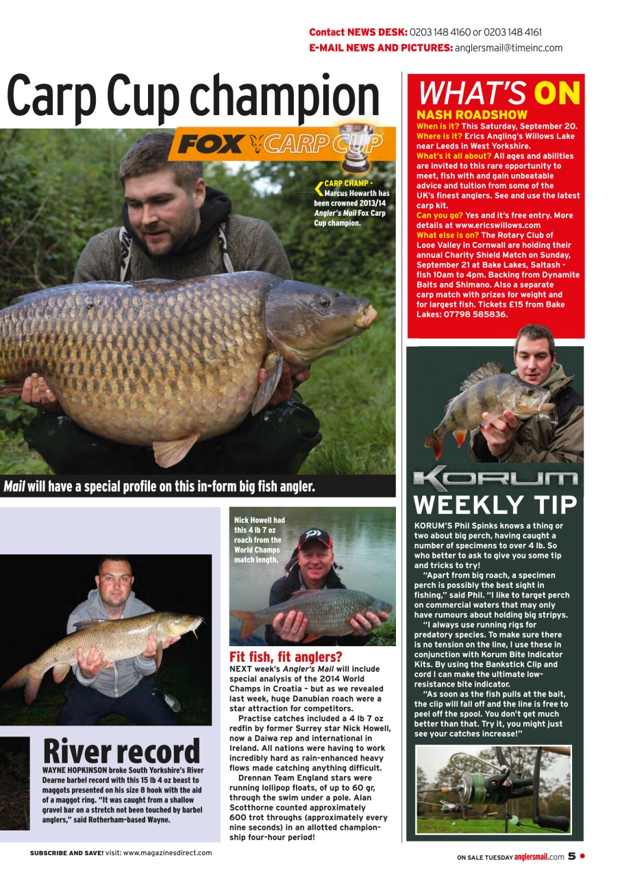 Anglers Mail Preview Pages