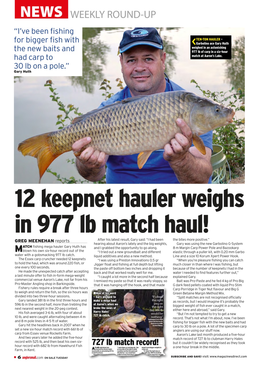 Anglers Mail Preview Pages