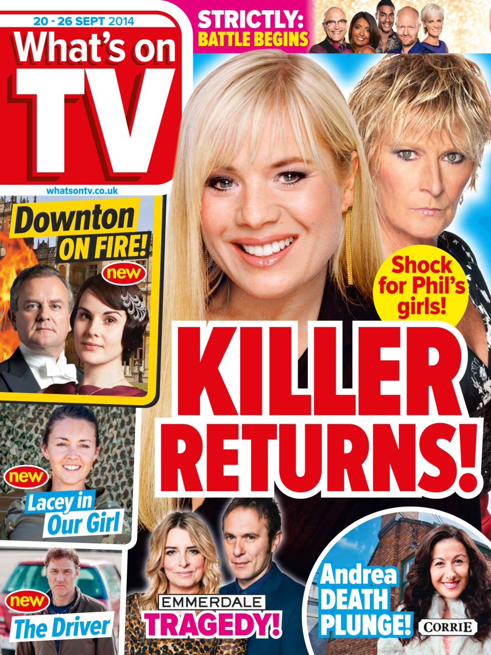 What's on TV Preview Pages