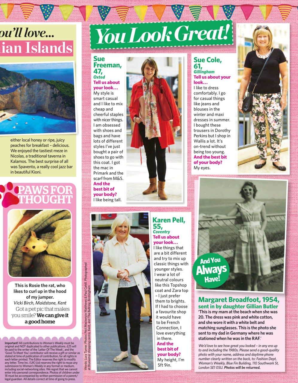 Woman's Weekly Preview Pages