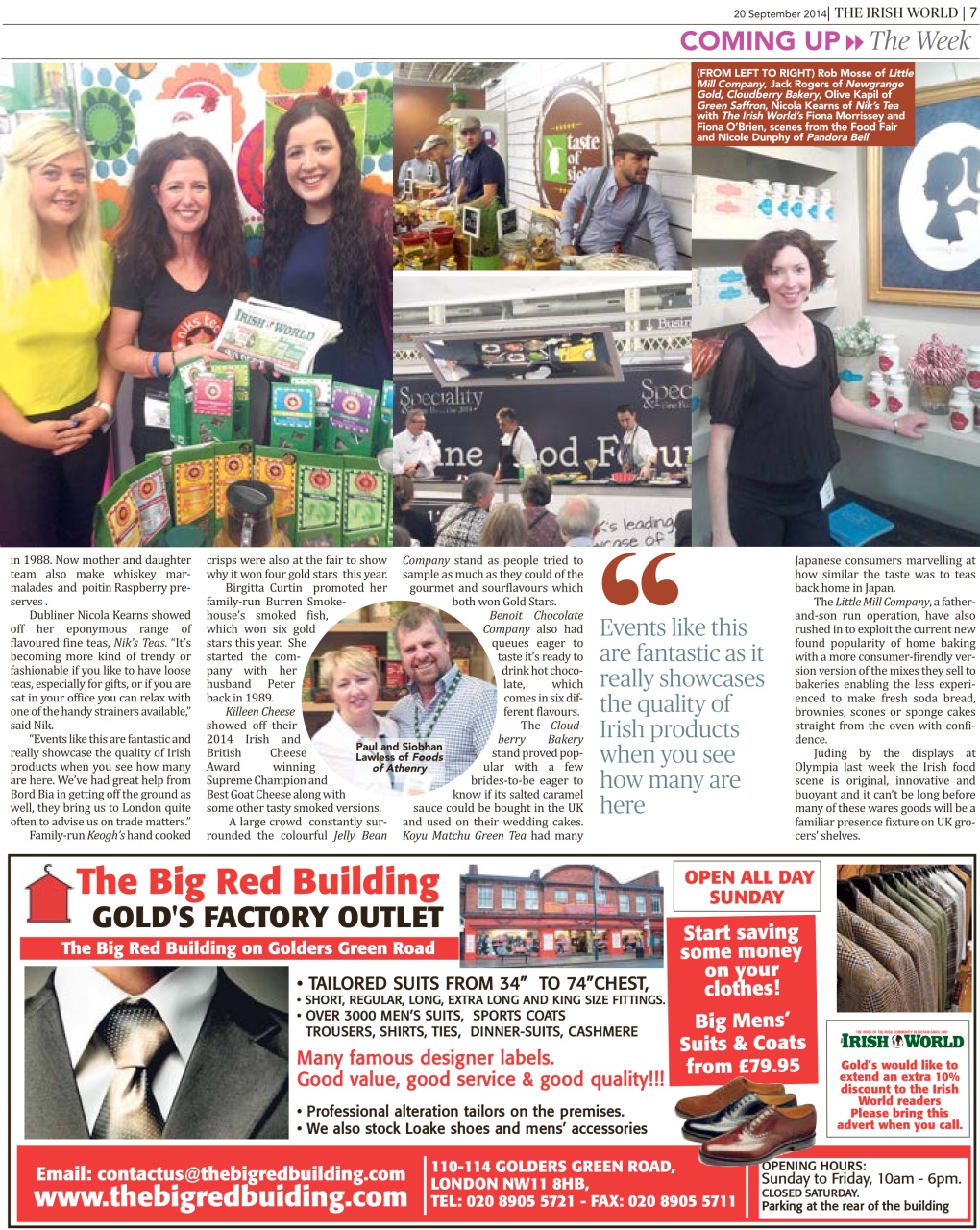 Irish World Preview Pages