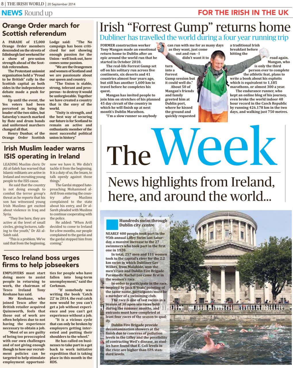 Irish World Preview Pages