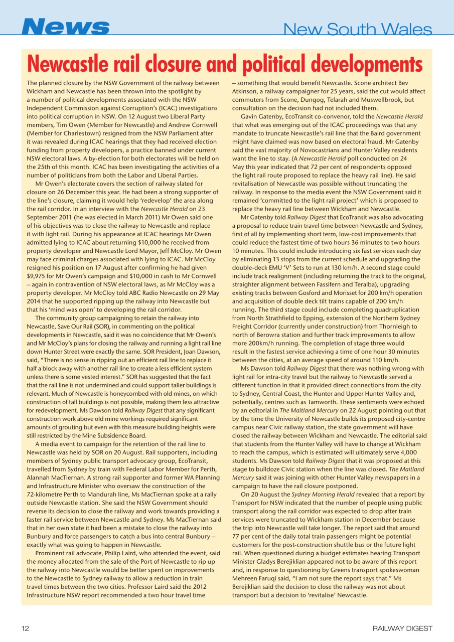 Railway Digest Preview Pages