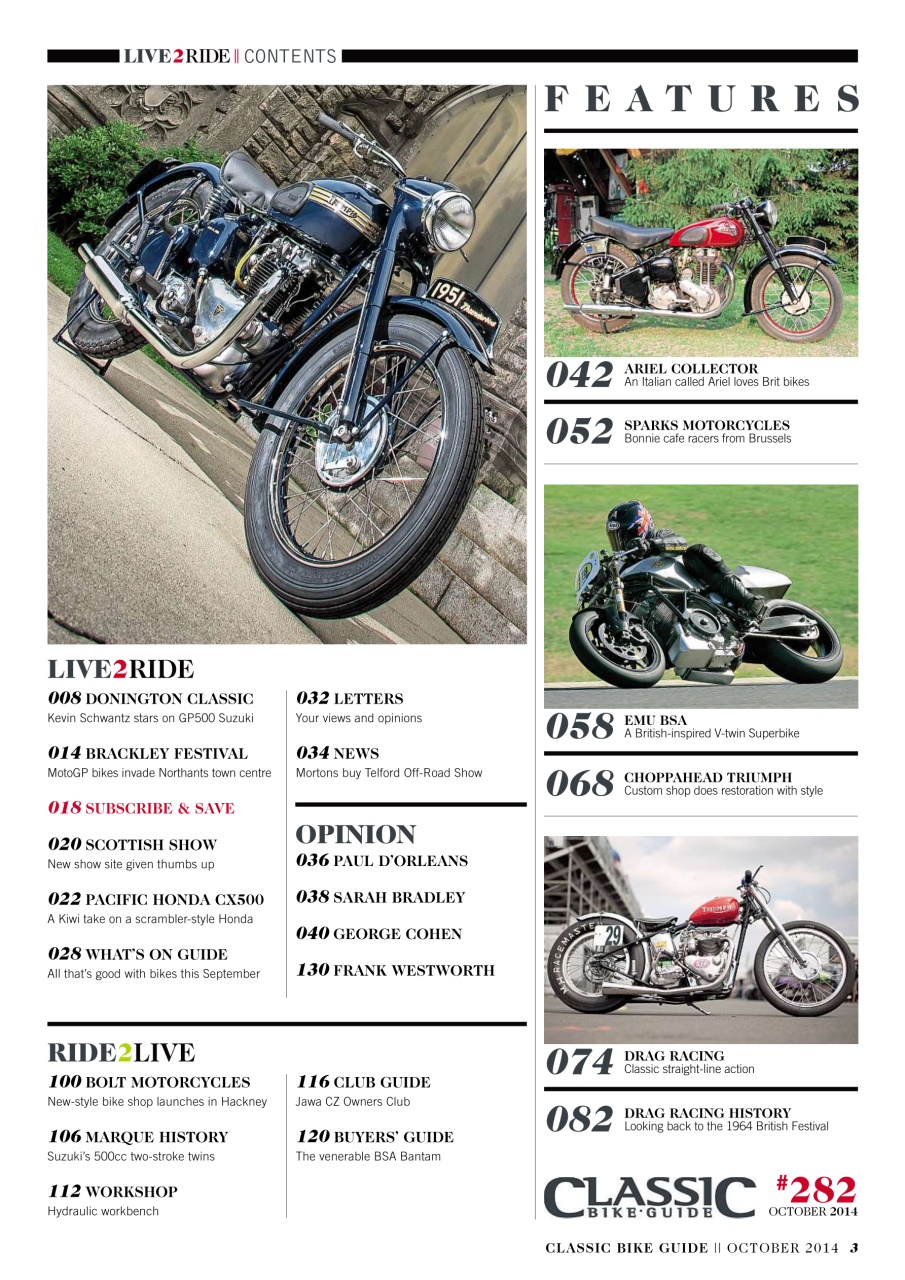 Classic Bike Guide Preview Pages