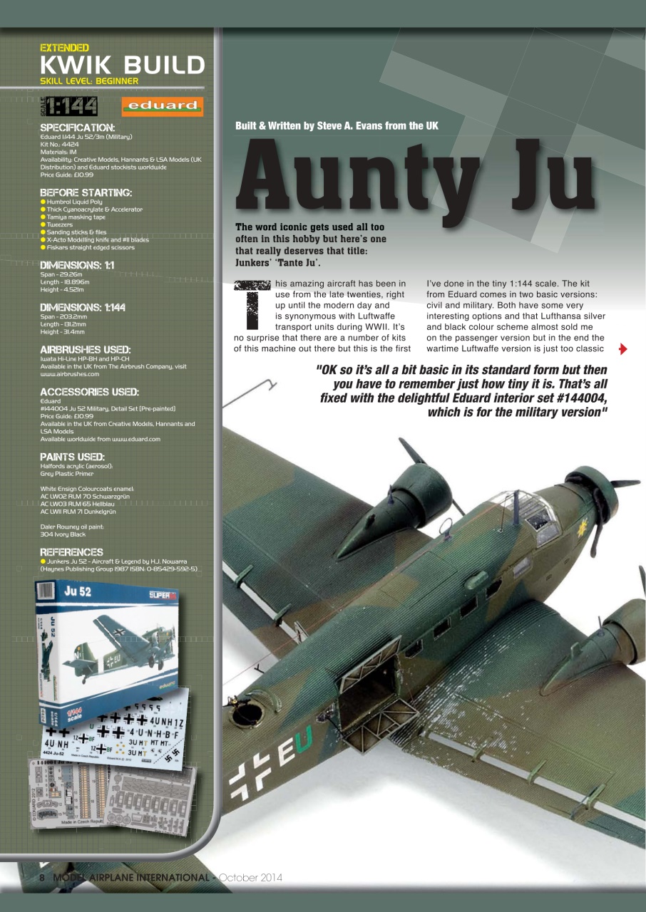 Model Airplane International Preview Pages