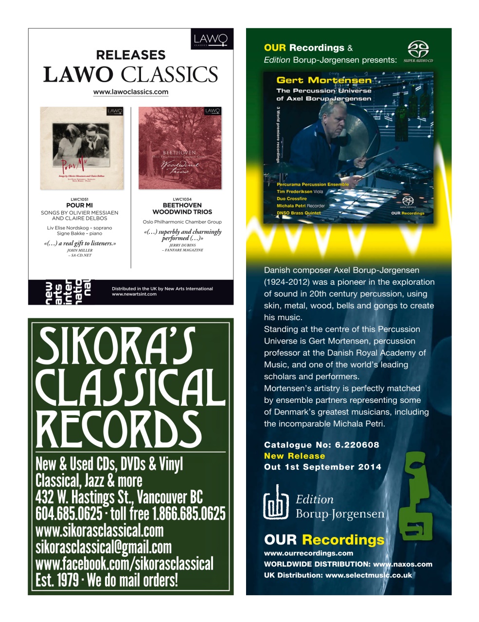 Gramophone Preview Pages