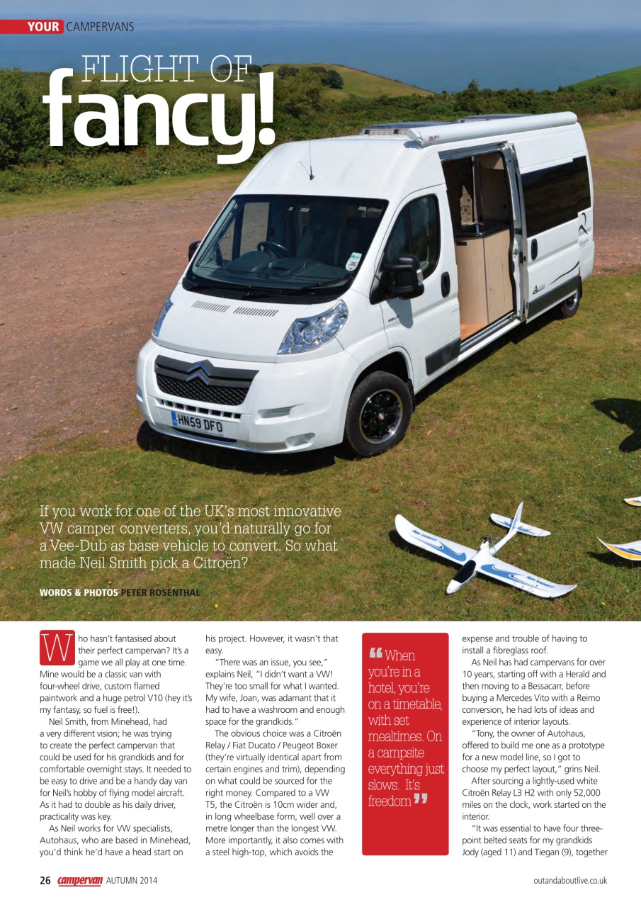Campervan Preview Pages