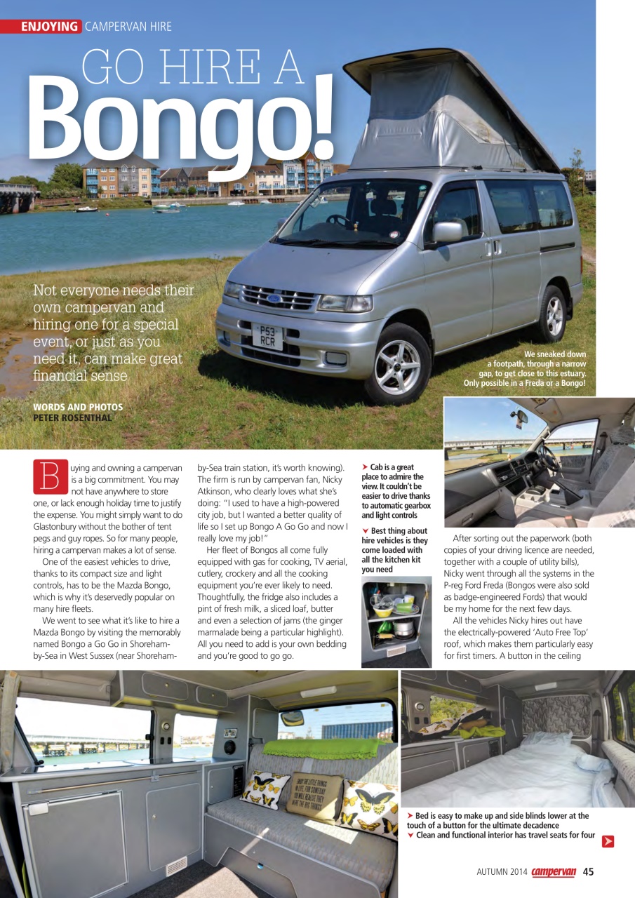 Campervan Preview Pages