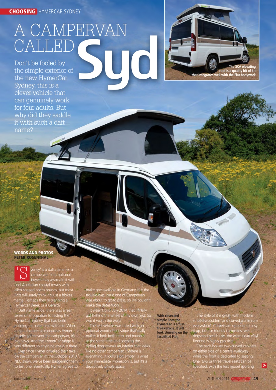 Campervan Preview Pages