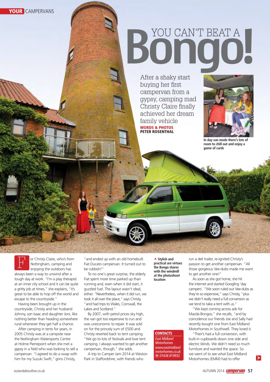 Campervan Preview Pages