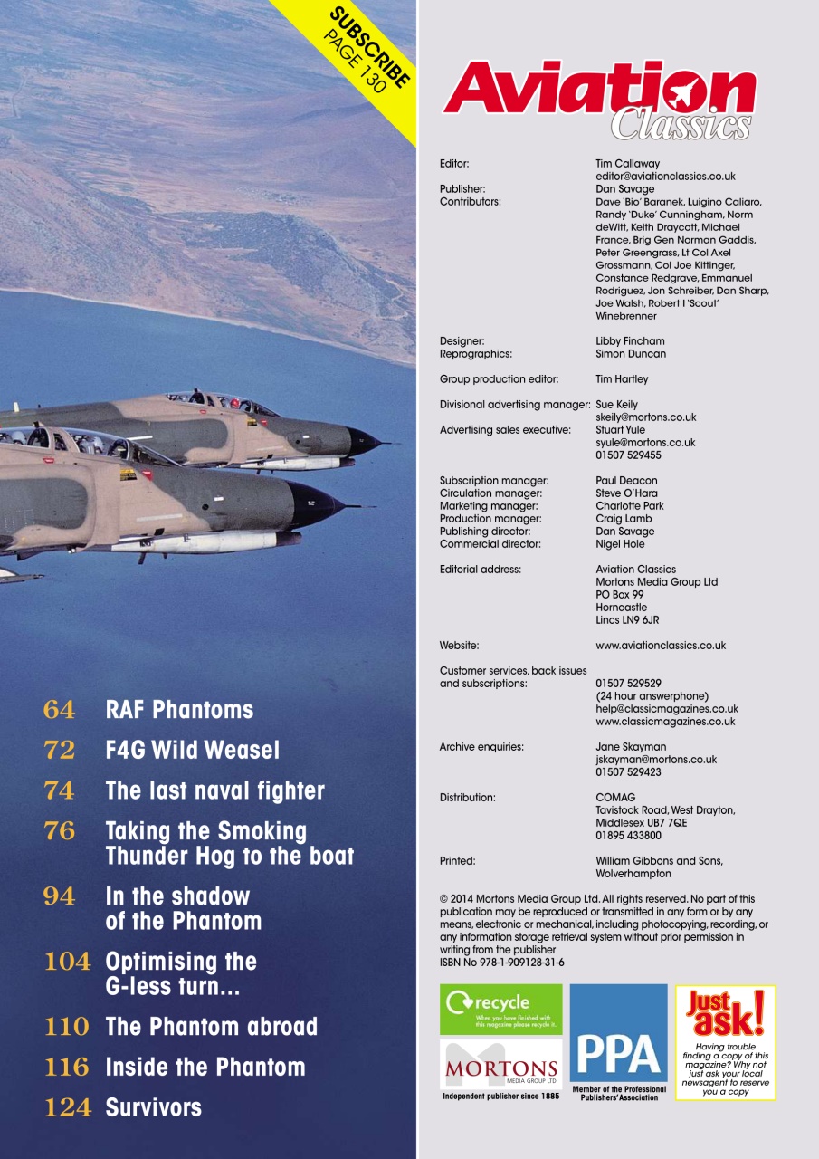 Aviation Classics Preview Pages