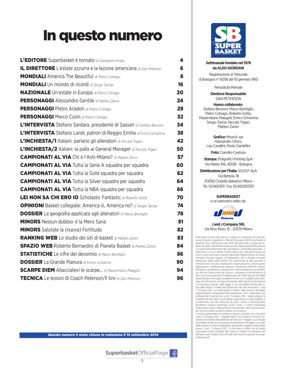 Superbasket Preview Pages