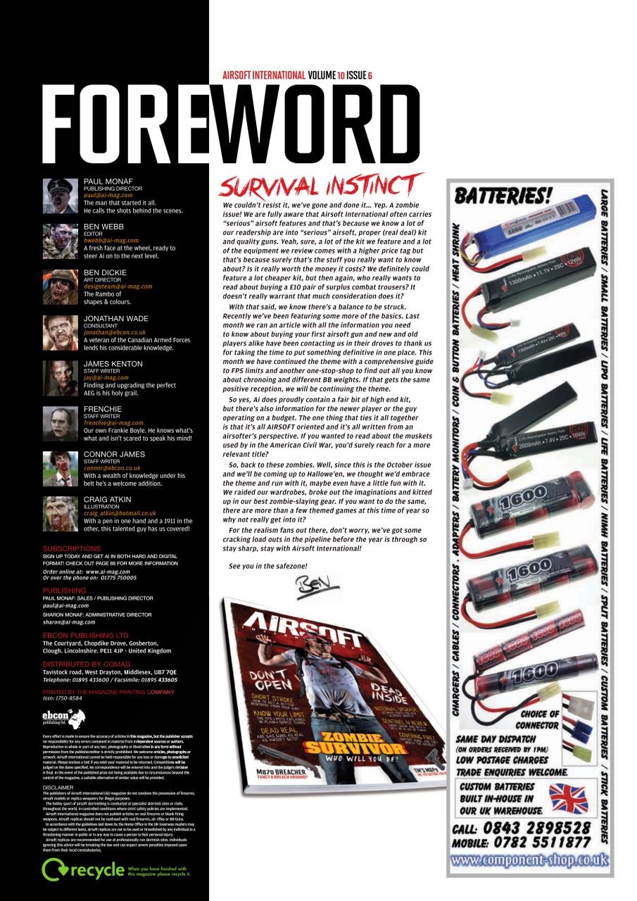 Airsoft International Preview Pages