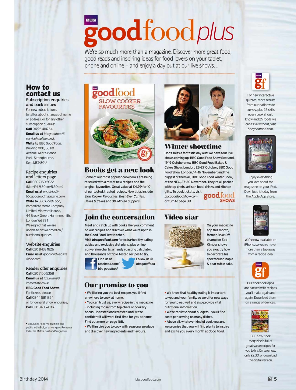 Good Food Magazine Preview Pages