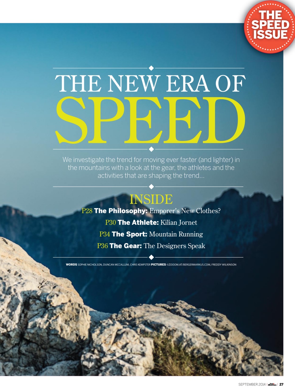 Trek & Mountain Magazine Preview Pages