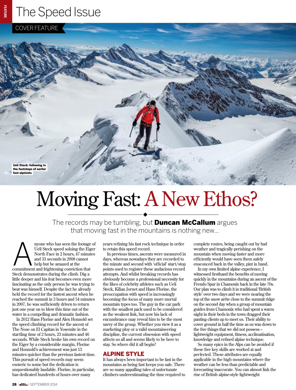 Trek & Mountain Magazine Preview Pages