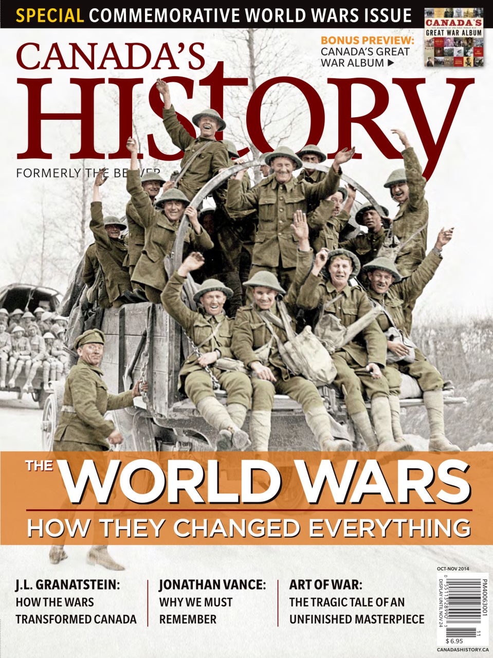 Canada's History Preview Pages