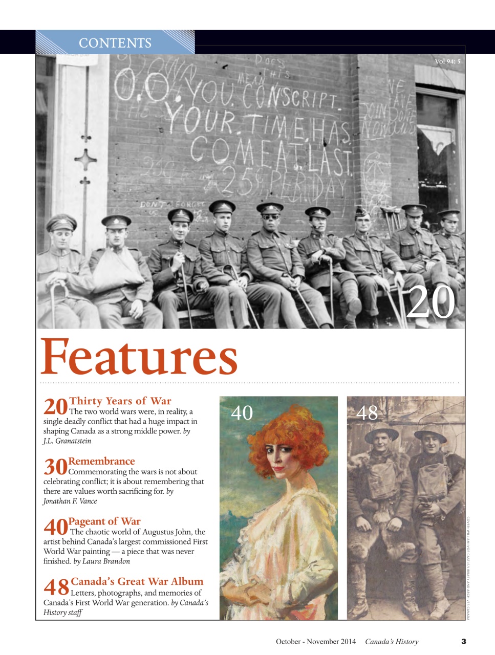 Canada's History Preview Pages
