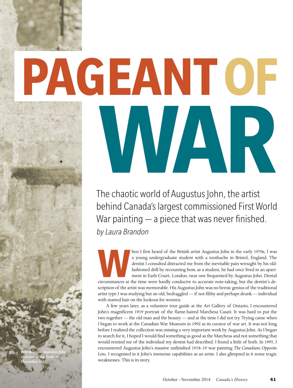 Canada's History Preview Pages