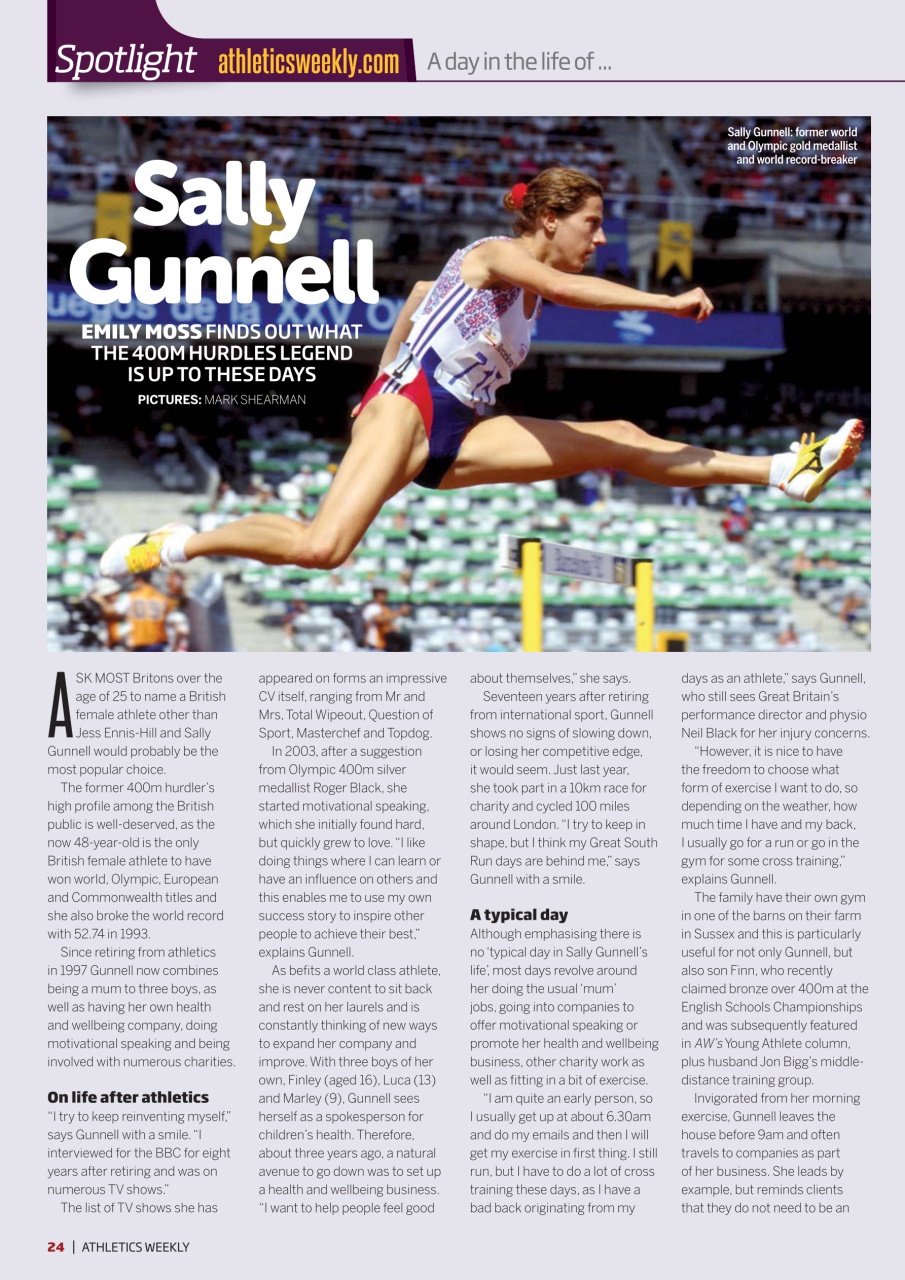 AW – Athletics Weekly Magazine Preview Pages