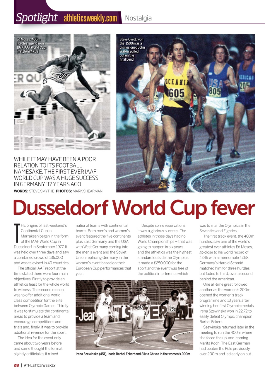 AW – Athletics Weekly Magazine Preview Pages