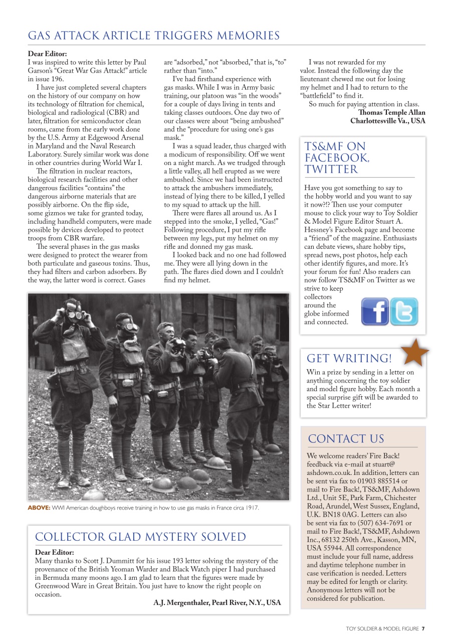 Toy Soldier & Model Figure Preview Pages