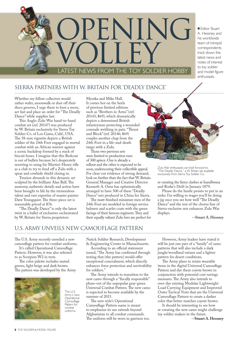 Toy Soldier & Model Figure Preview Pages