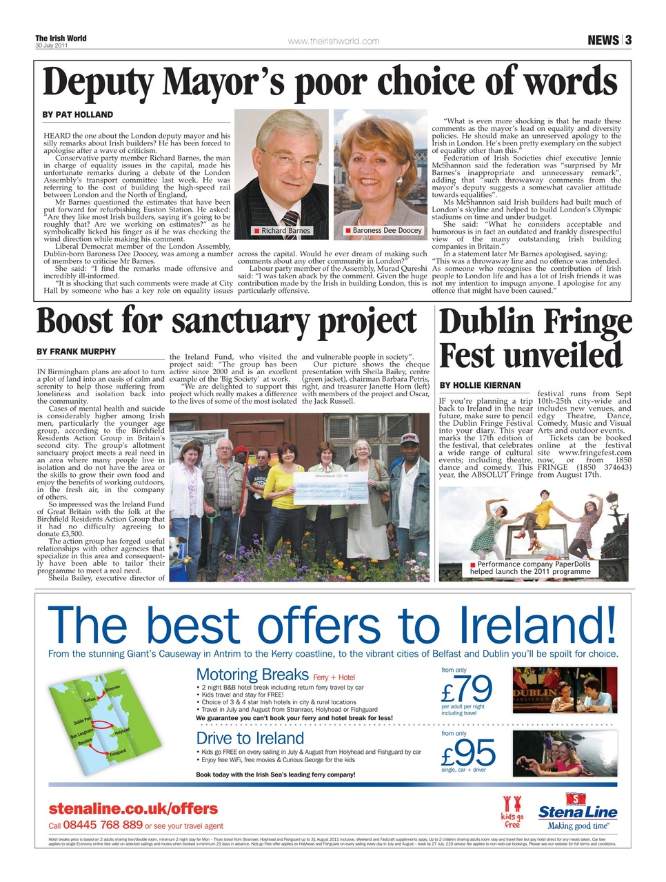 Irish World Preview Pages