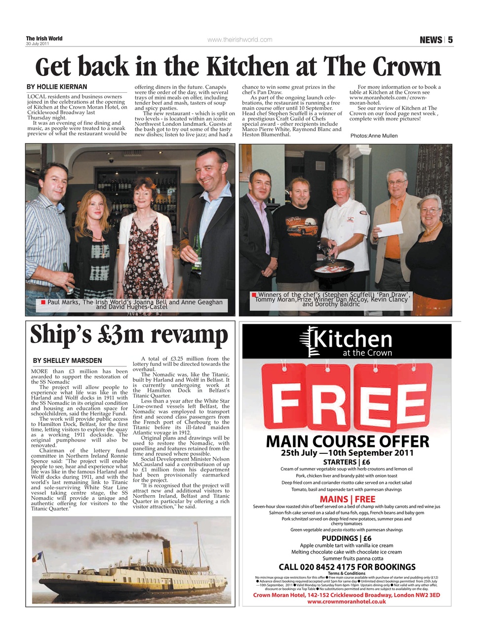 Irish World Preview Pages