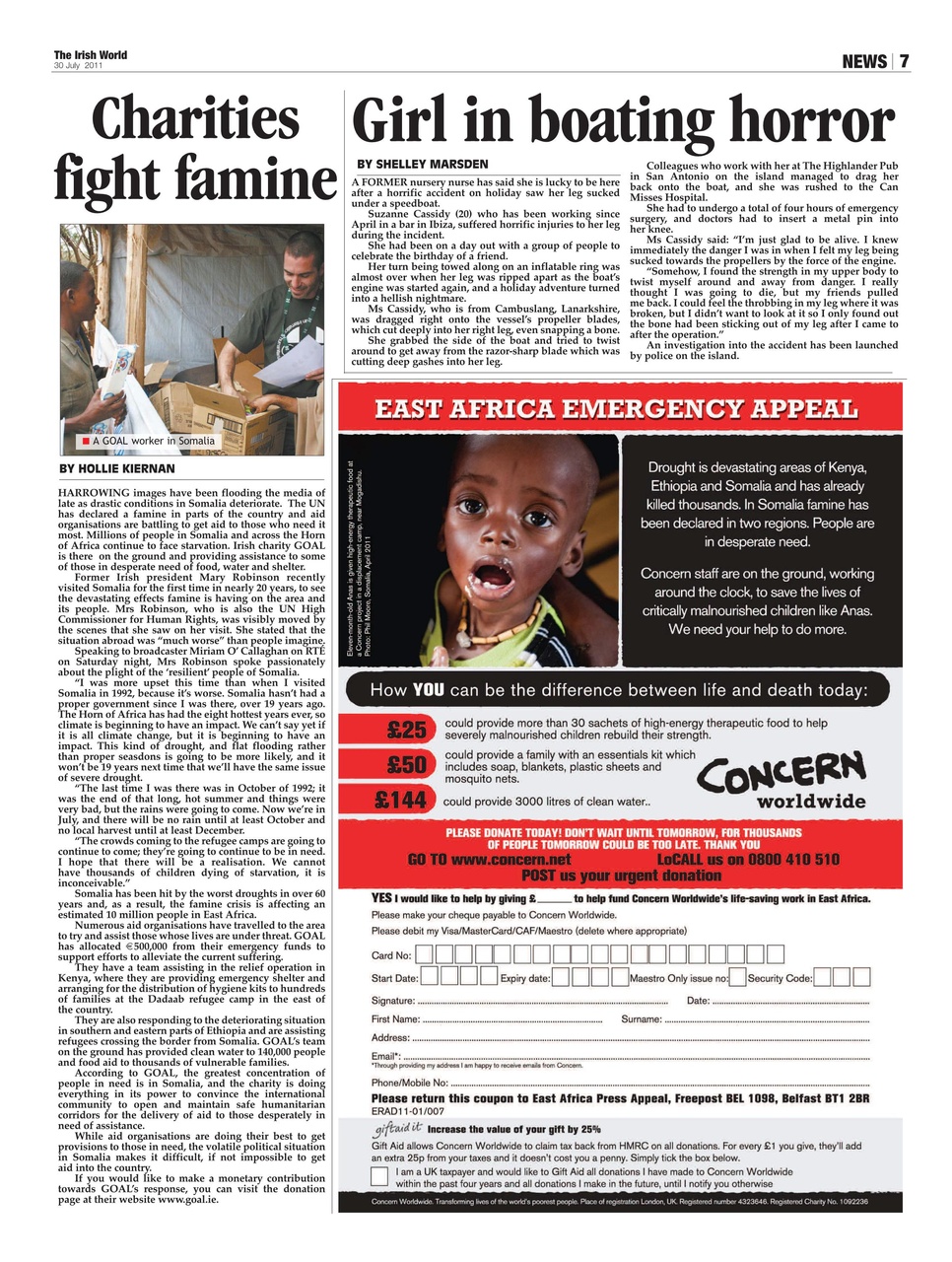 Irish World Preview Pages