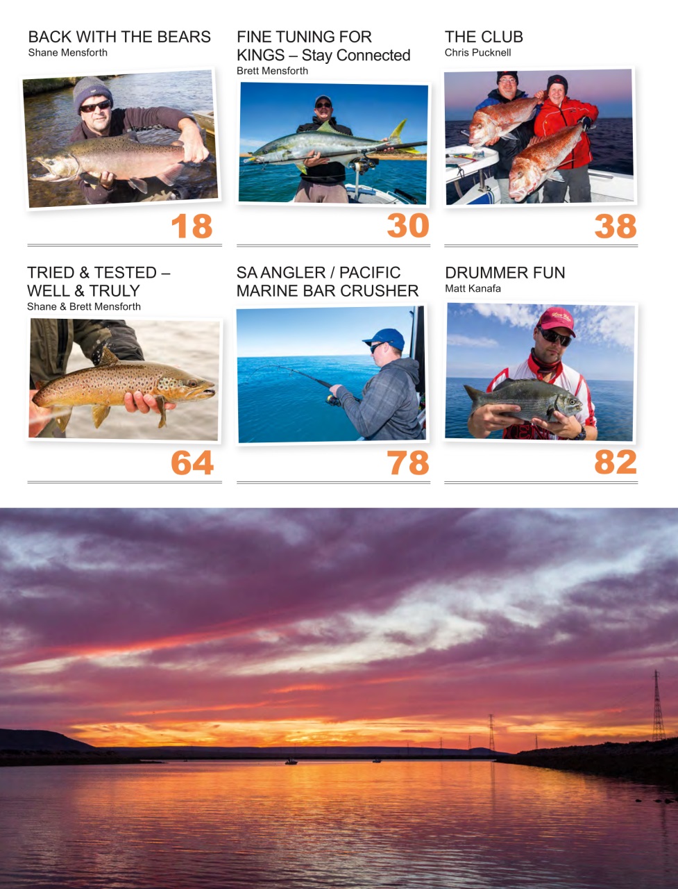 South Australian Angler Preview Pages